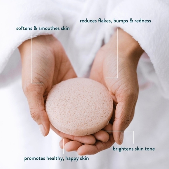 Wyld French Pink Clay Konjac Sponge (Dry, Sensitive Skin) - Picture 5 of 12